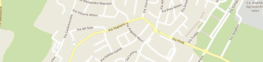 Mappa della impresa magnani marcello a SAVIGNANO SUL RUBICONE