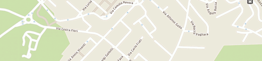 Mappa della impresa centro moda c e f srl a ROMA