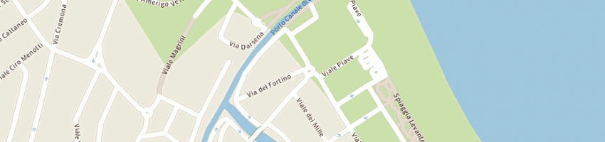 Mappa della impresa perla srl a CESENATICO