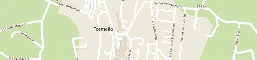 Mappa della impresa prizia viviana a FORMELLO