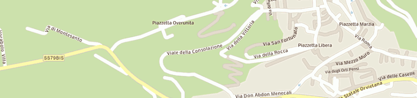 Mappa della impresa belli gianfranco a TODI