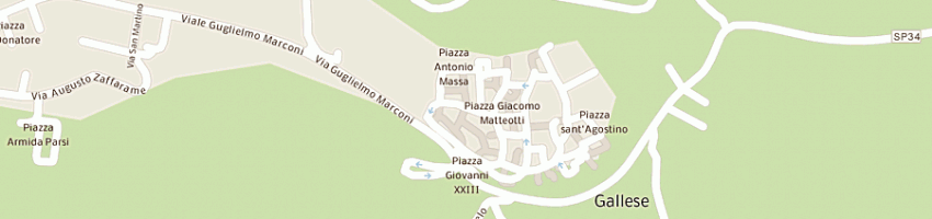 Mappa della impresa bule' snc di colognesi a e tozzi s a GALLESE