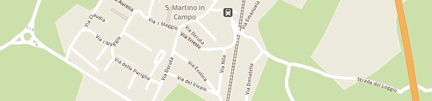 Mappa della impresa bernardelli alberto e moreno e c a SAN BENEDETTO PO