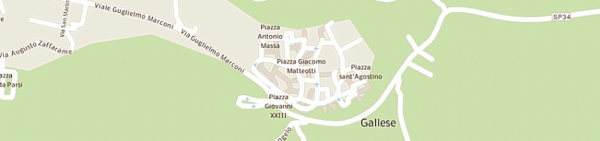Mappa della impresa quondam girolamo patrizia a GALLESE