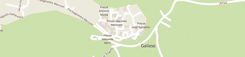 Mappa della impresa spiga massimo a GALLESE