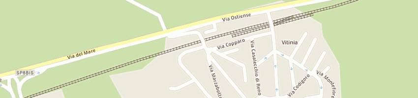 Mappa della impresa bressi loredana a ROMA