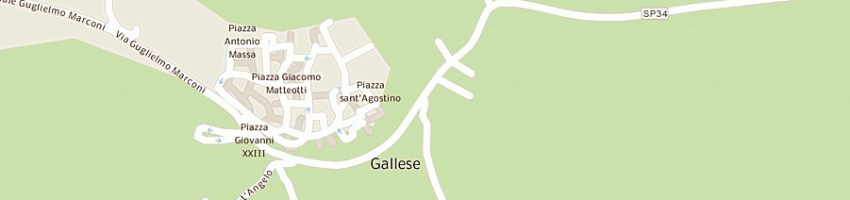 Mappa della impresa agriturismo giulia di gallese a GALLESE