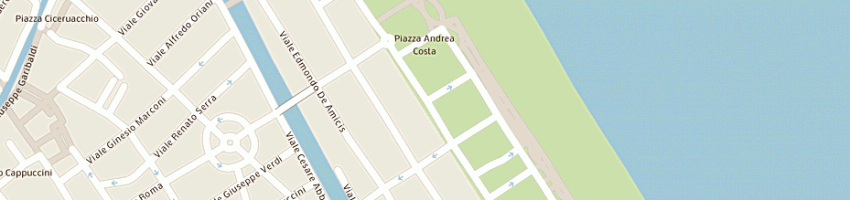 Mappa della impresa hotel dolores a CESENATICO