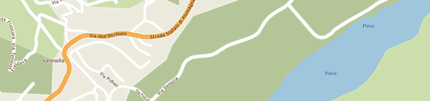 Mappa della impresa da deppo e fedon di da deppo mary e c snc a DOMEGGE DI CADORE