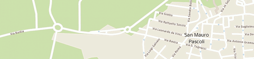 Mappa della impresa signorini giancarlo a SAN MAURO PASCOLI