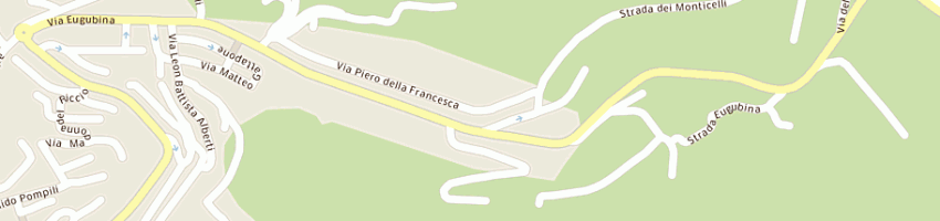 Mappa della impresa scuole pubbliche materne a PERUGIA