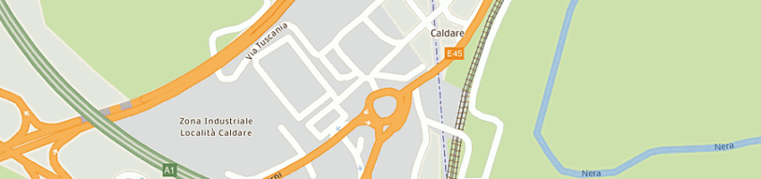 Mappa della impresa flli stronati s n c di roberto stronati e c a ORTE