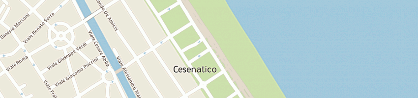 Mappa della impresa casadei vito a FORLI 