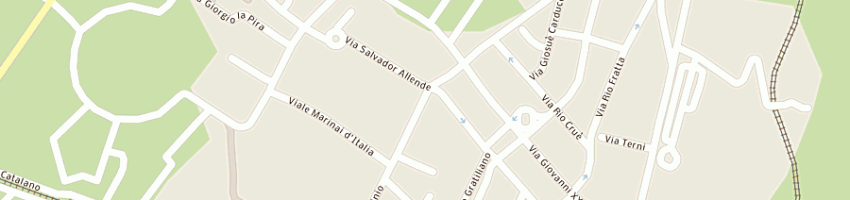 Mappa della impresa in's mercato spa a CIVITA CASTELLANA