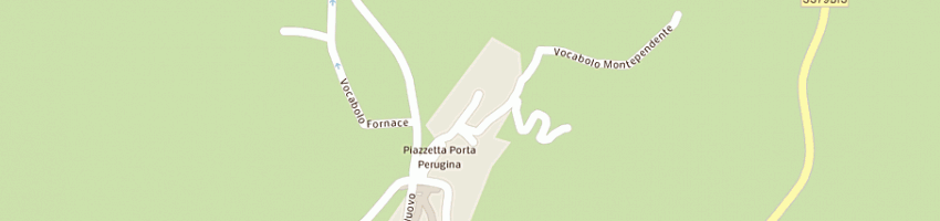 Mappa della impresa istituto d'istruzione superiore aciuffelli con sezione associata a TODI