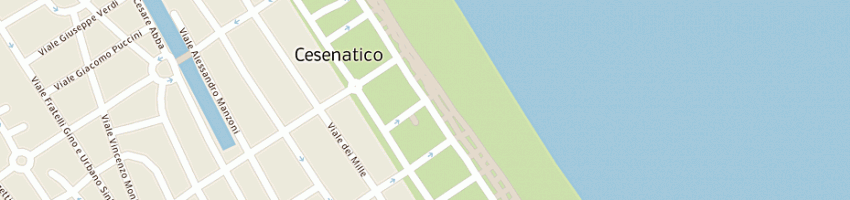 Mappa della impresa bagno giardino di nagode' cristian e c sas a CESENATICO