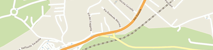 Mappa della impresa soluzione gru service srl a ROMA