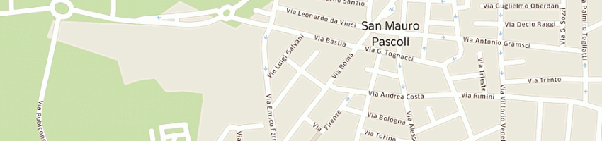 Mappa della impresa flli fangano sas di fangano salvatore e c a SAN MAURO PASCOLI