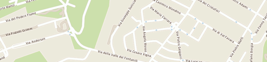 Mappa della impresa mg lavori edili srl a ROMA