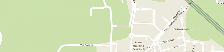 Mappa della impresa bianchi fausto a SAN MAURO PASCOLI