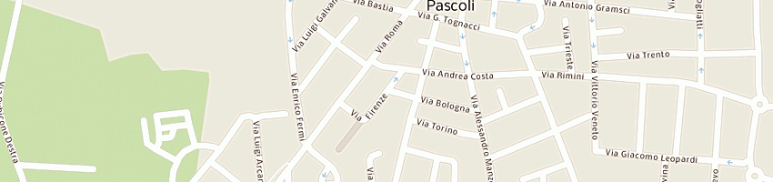 Mappa della impresa pollarini romano a SAN MAURO PASCOLI