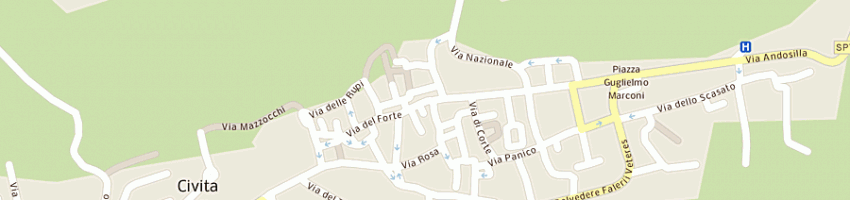 Mappa della impresa serenella a CIVITA CASTELLANA