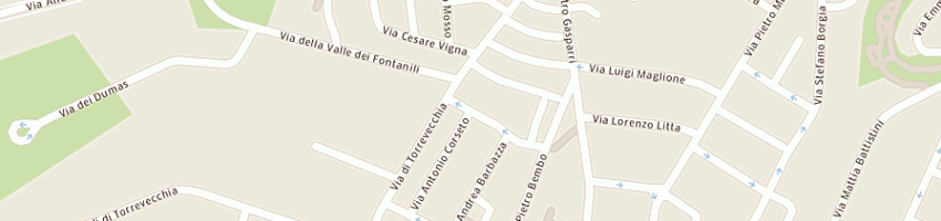 Mappa della impresa luna giuseppe a ROMA