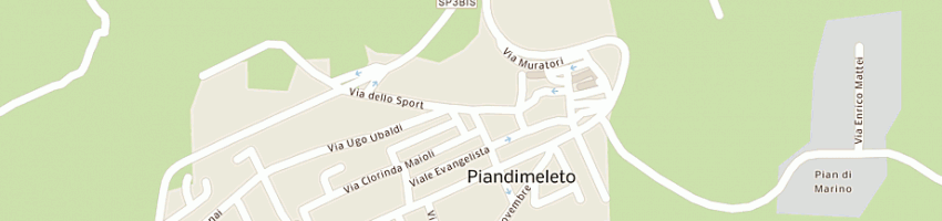 Mappa della impresa scuola media statale evangelista da piandimeleto a PIANDIMELETO