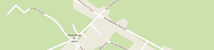 Mappa della impresa arredamenti trebi' di brescacin davis e c sas a GODEGA DI SANT URBANO