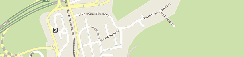 Mappa della impresa studio prisma di ricci fec sas a ROMA