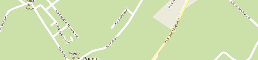 Mappa della impresa barducci stefano a POGGIO BERNI