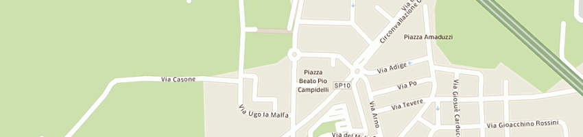 Mappa della impresa r a r s n c di alessandro recchia c a SAN MAURO PASCOLI