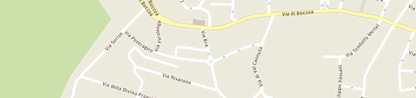Mappa della impresa del monte olimpia a ROMA