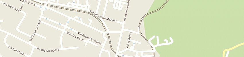 Mappa della impresa bartolacci alessandra a CIVITA CASTELLANA