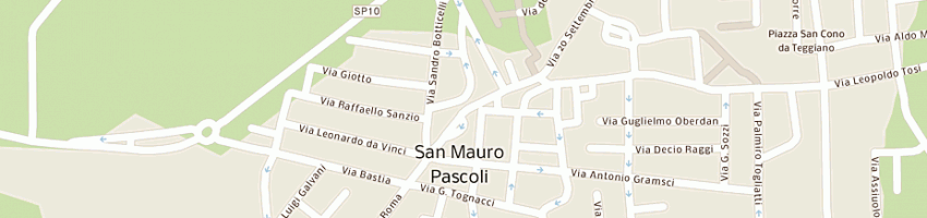 Mappa della impresa tardugno barbara a SAN MAURO PASCOLI