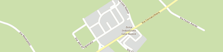 Mappa della impresa cms snc di monti lorenzo mario e c a POGGIO BERNI
