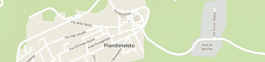 Mappa della impresa banca delle marche (spa) a PIANDIMELETO