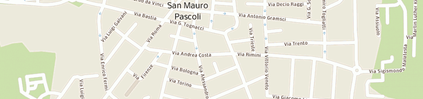 Mappa della impresa paola frani srl a SAN MAURO PASCOLI