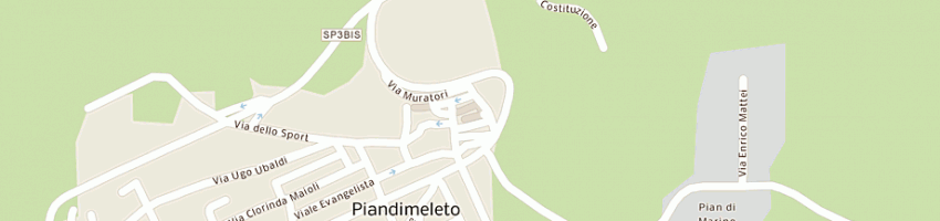 Mappa della impresa ciaroni giorgini mafalda a URBINO