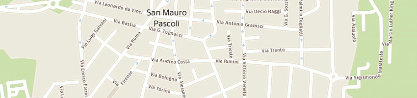 Mappa della impresa impresa edile righi graziano a SAN MAURO PASCOLI