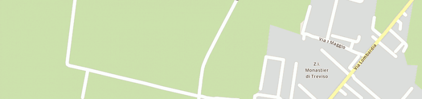 Mappa della impresa teknowork di paneghel r e c sas a MONASTIER DI TREVISO