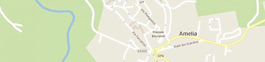 Mappa della impresa pernazza giorgio a AMELIA