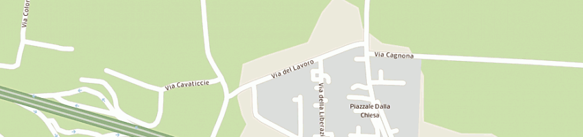 Mappa della impresa falegnameria pasini fausto e secondo (snc) a SAN MAURO PASCOLI