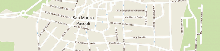 Mappa della impresa mazzini franco a SAN MAURO PASCOLI