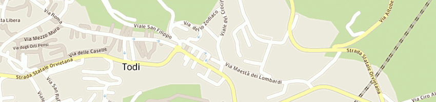 Mappa della impresa nassi fabio a TODI