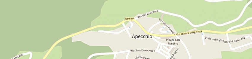 Mappa della impresa orlandi quinto a APECCHIO