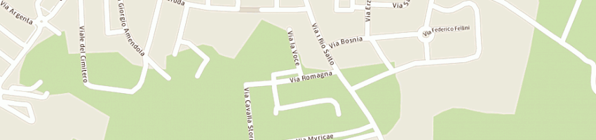 Mappa della impresa galassi roberto a SAN MAURO PASCOLI