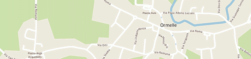 Mappa della impresa furlan mobili snc di furlan paolo e c a ORMELLE