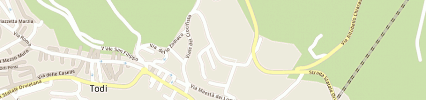 Mappa della impresa gatto david a TODI
