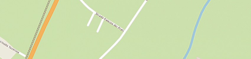 Mappa della impresa raggetti daniele a PERUGIA
